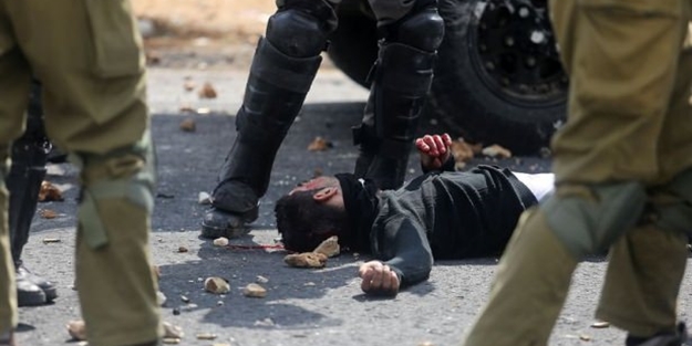 Batı Şeria'da vahşet: 47 yaralı - FOTO