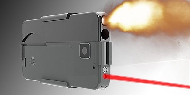 iPhone'a benzeyen mini tabanca için harekete geçtiler