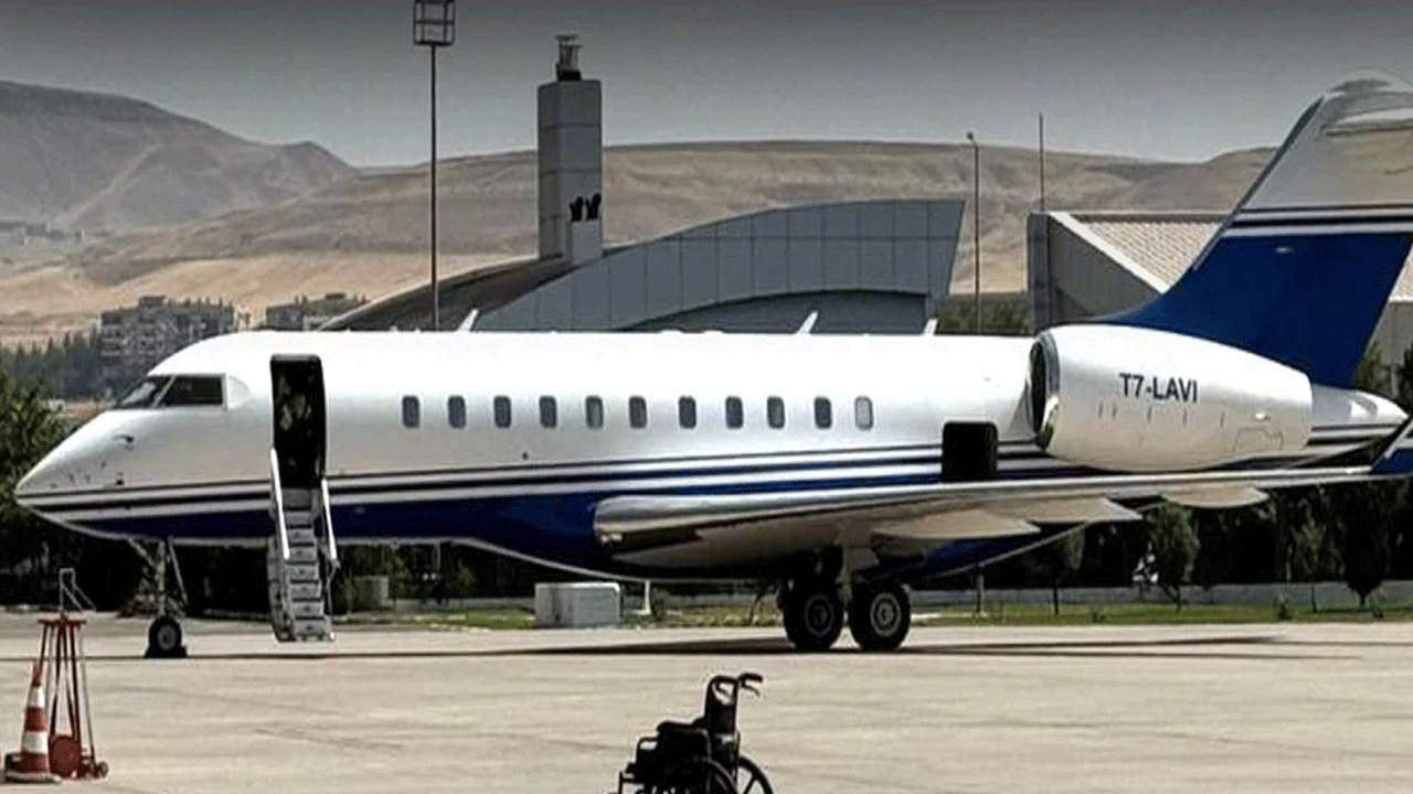 Batman'a inen özel jetin sahibi ortaya çıktı