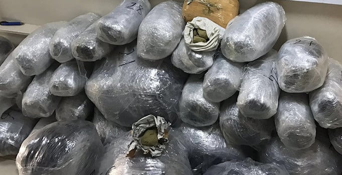 Batman'da 147 kilo 400 gram uyuşturucu ele geçirildi