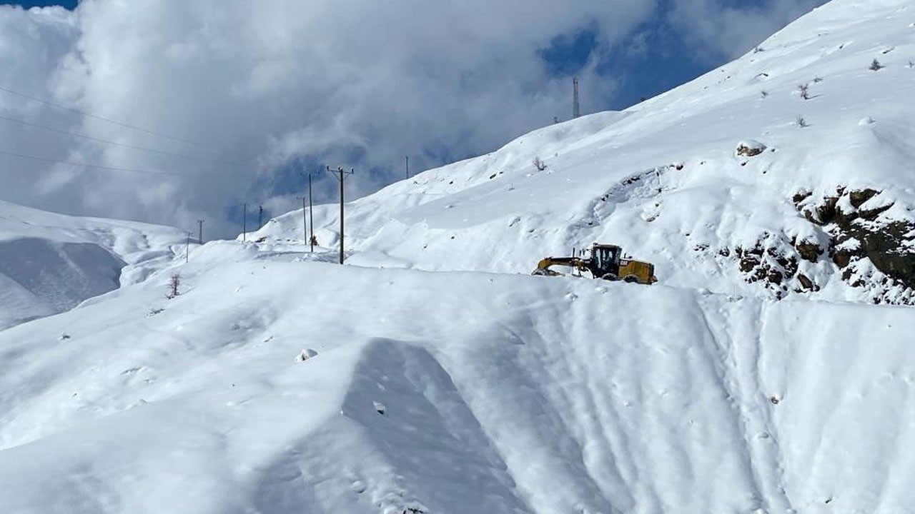 Batman’da 25 köy ve mezra yolu ulaşıma kapandı