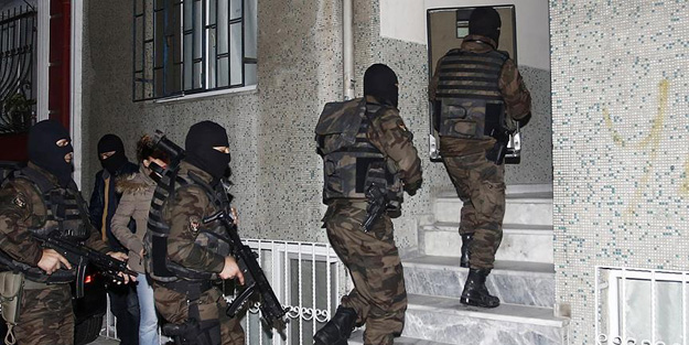 Batman'da DAEŞ operasyonu: 2 gözaltı