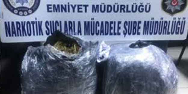 Batman'da esrar operasyonu