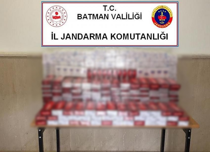 Batman’da kaçakçılık operasyonu 