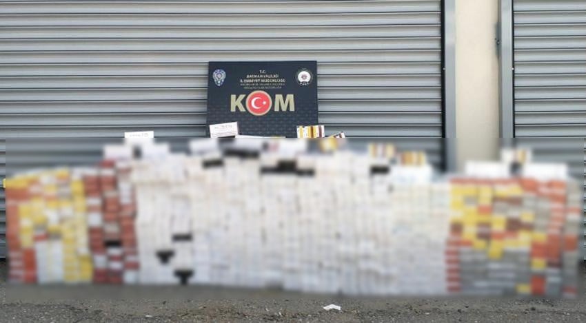 Batman’da kaçakçılık operasyonu 