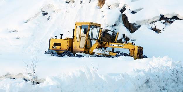 Batman'da köy yolları kapandı