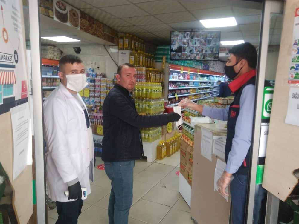 Batman’da Ramazan öncesi marketlerde korona virüs tedbirleri artırıldı 