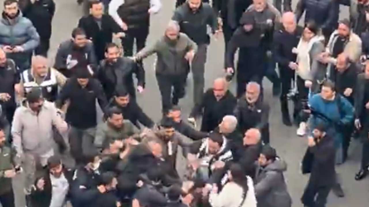 Batman'da skandal anlar! Polise yumruklu saldırı sonrası ortalık karıştı