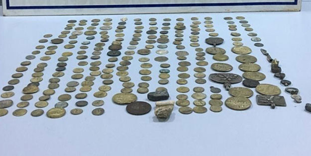 Batman'da tarihi eser operasyonu! 236 adet ele geçirildi