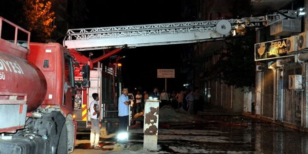 Batman'da televizyon kanalında yangın çıktı!