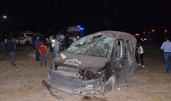 Batman’da trafik kazası: 1 ölü, 9 yaralı