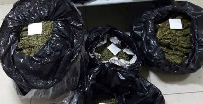 Batman'da uyuşturucu operasyonu: 19 kilo esrar ele geçirildi