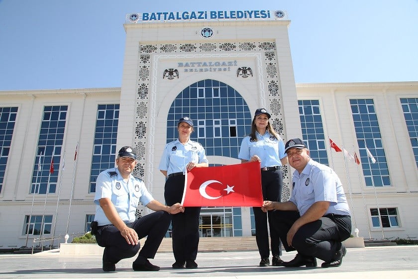 Battalgazi Belediyesinde Zabıta Haftası kutlaması 