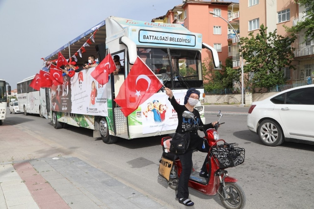 Battalgazi’de 19 Mayıs coşkusu 