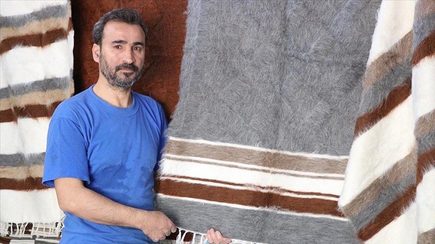 Battaniye dokumacısı “kültürel miras taşıyıcısı” oldu