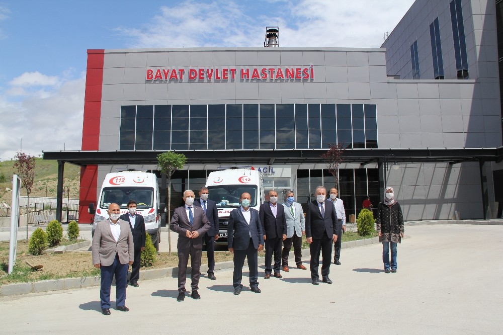 Bayat Devlet Hastanesi açılışa hazırlanıyor 