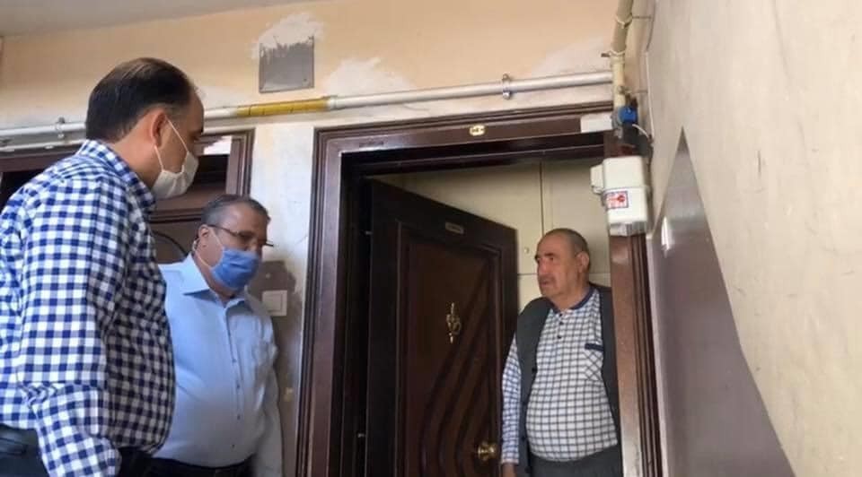 Baybatur ve Başkan Çerçi vatandaşları dinledi 