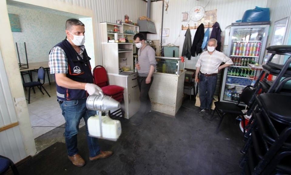 Bayburt’ta lokanta ve kahvehaneler, normalleşme sürecine hazır 