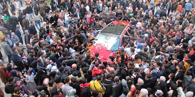 Bayburt'ta TOGG izdihamı