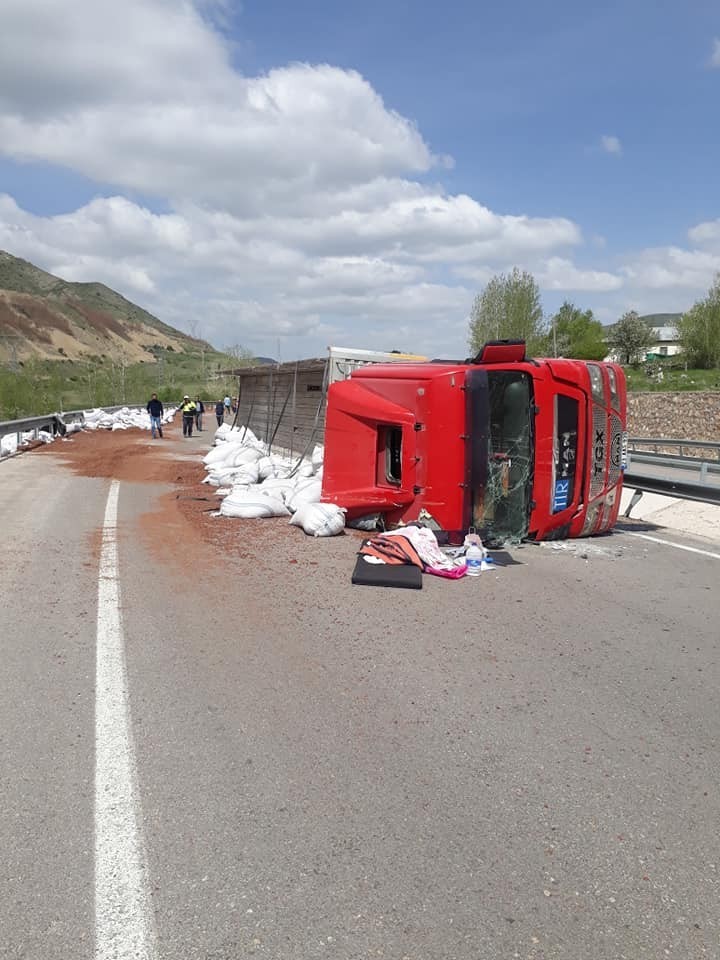 Bayburt’ta trafik kazası: 1 yaralı 