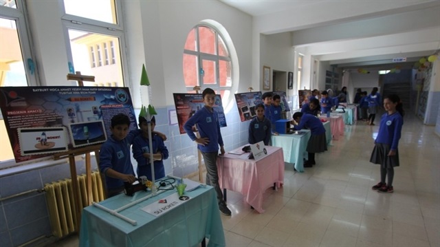 Bayburt’ta TÜBİTAK fuarı