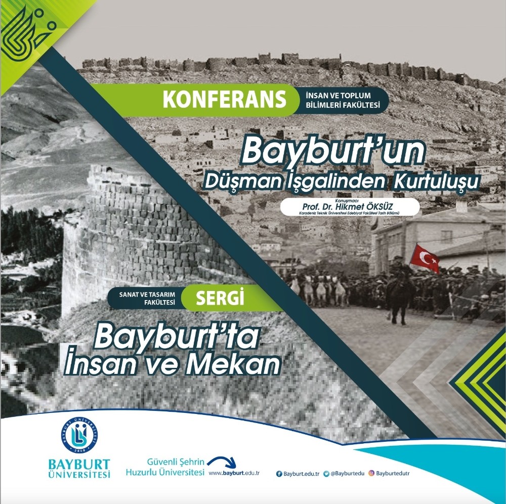 Bayburt’un düşman işgalinden kurtuluşu etkinlikleri kapsamında fotoğraf sergisi ve konferans düzenlenecek 