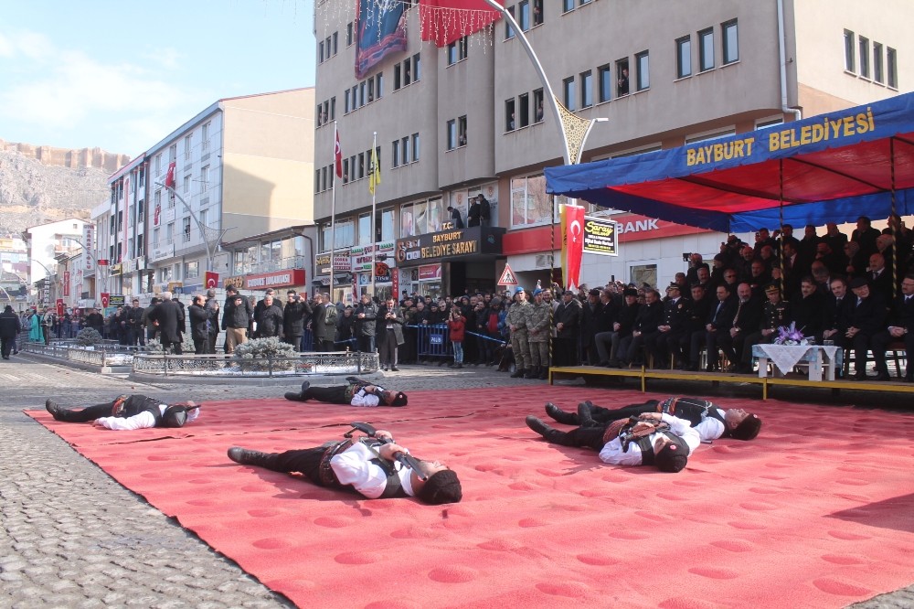 Bayburt’un düşman işgalinden kurtuluşunun 102. yıl dönümü kutlandı 