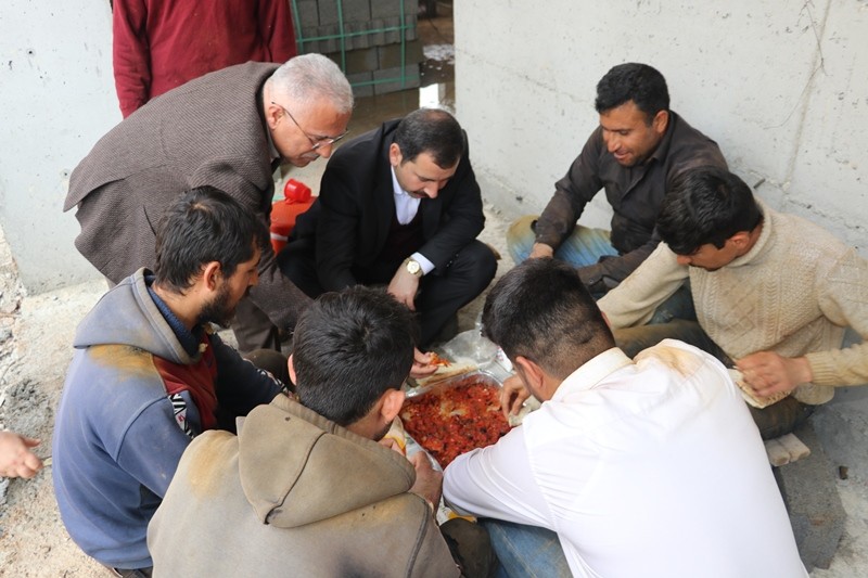 Baydilli esnaf ziyaretlerini sürdürüyor 