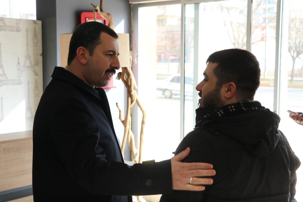 Baydilli esnafın taleplerini dinledi 