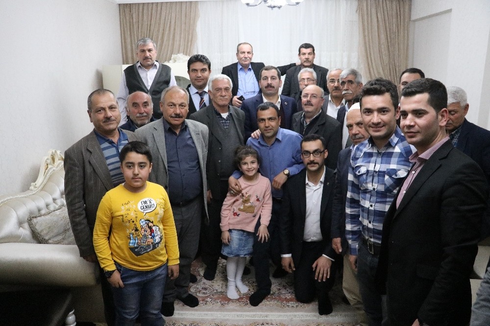 Baydilli ev ziyaretlerine devam ediyor