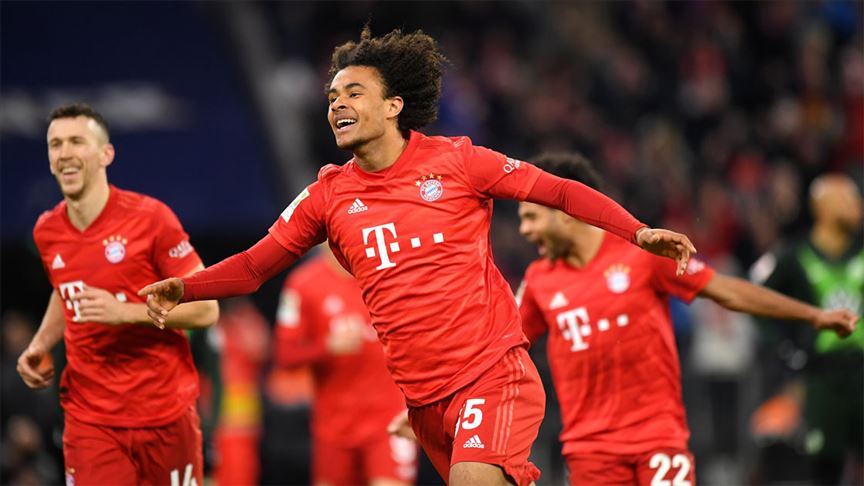 Bayern Münih, ilk devrenin son maçında Wofsburg'u 2-0 yendi