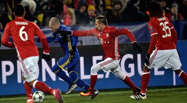 Bayern Münih Rusya'da dondu kaldı!