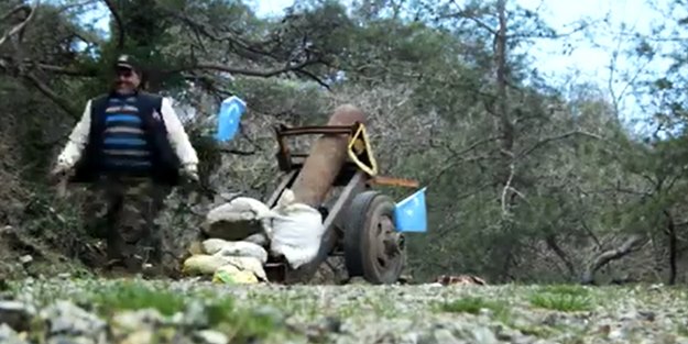 Bayırbucak Türkmenleri Esed mevzilerini böyle vuruyor