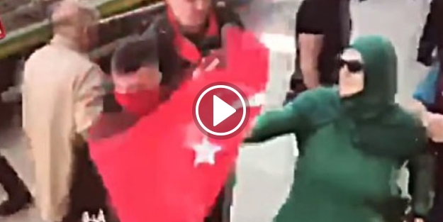 Bayrağı PKK'lılara vermeyen kadın konuştu!