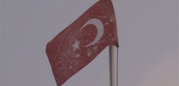-40 derecede asker nöbette