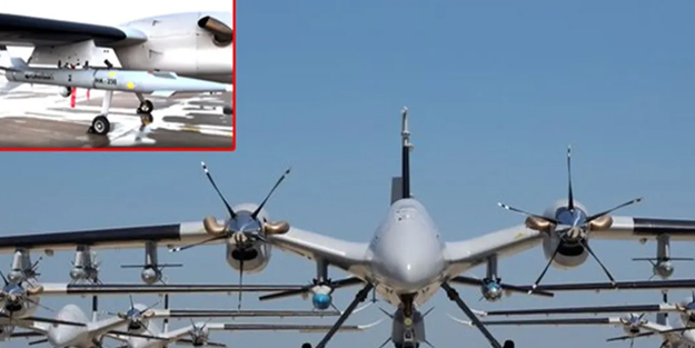 Bayraktar AKINCI'dan İHA-230 füzesiyle tam isabet! 3 ülkeyi uçarak geçti... Çok konuşulacak çıkış