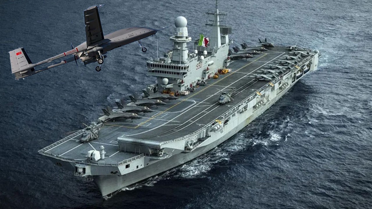 Bayraktar TB3 İtalya’nın aklını aldı: Uçak gemilerinde Türk SİHA’sı kullanacaklar