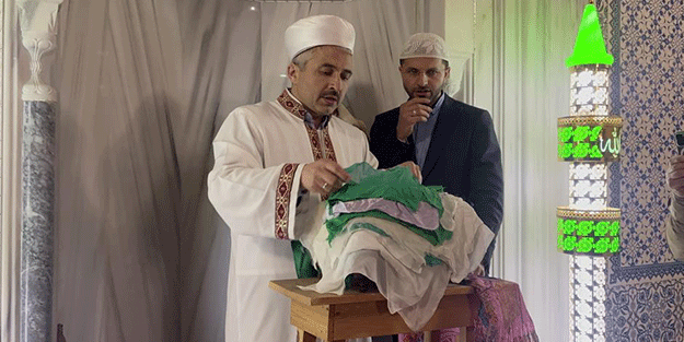 Bayram arefesinde Sakal-ı Şerif mutluluğu!