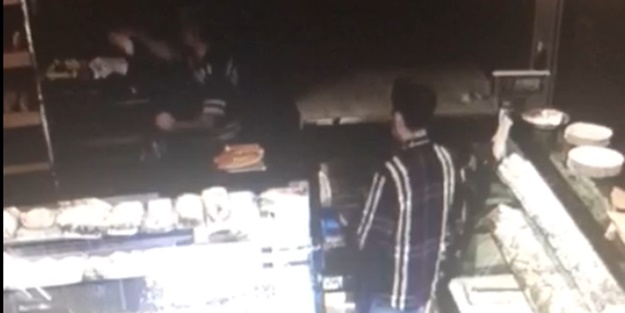 Bayram günü pastanedeki sadaka kutusunu çaldı