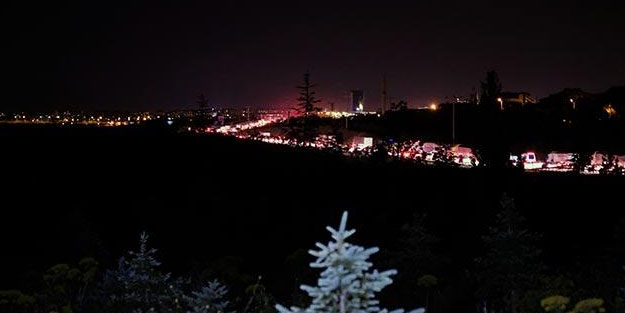 Bayram sonrası kilometrelerce araç kuyruğu oluştu