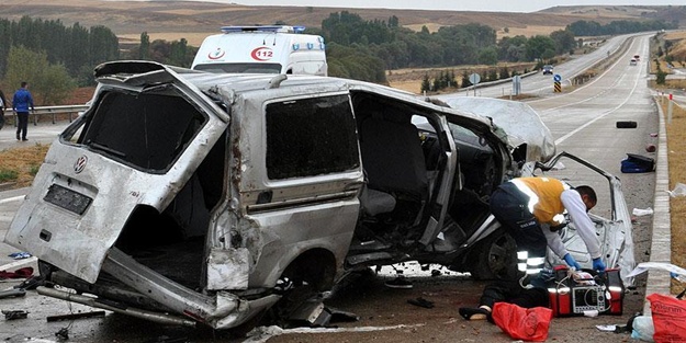 Bayram tatilinin kaza bilançosu açıklandı