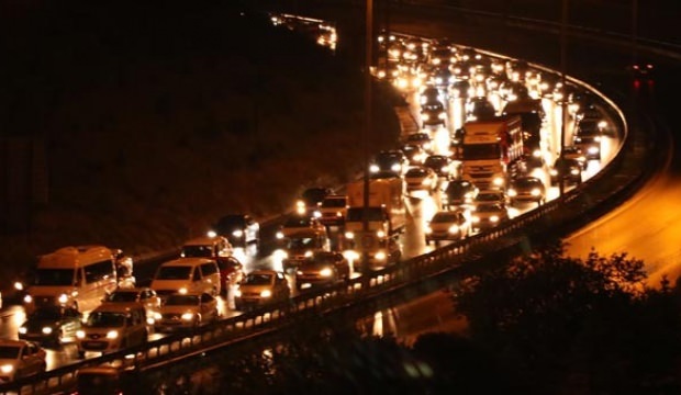 Bayram trafiği başladı!