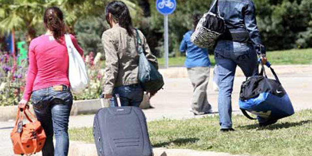 Bayramda 6 milyon kişi yollara düştü