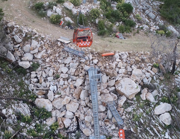 Bayramı hüzne çeviren kaza! Kazanın ardından enkaz böyle görüntülendi