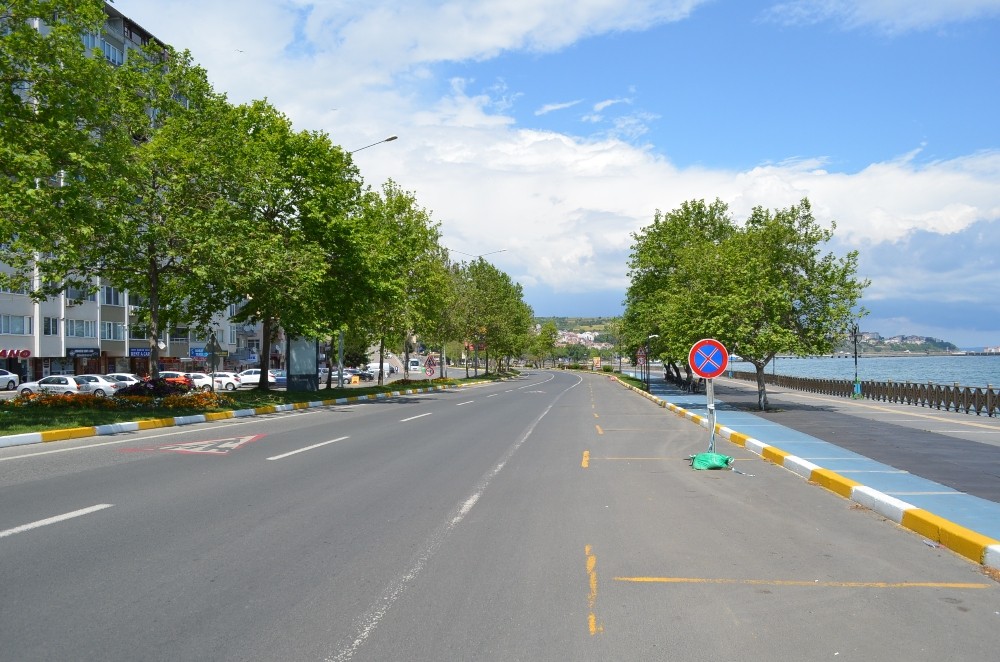 Bayramın son gününde Tekirdağ sokaklarında sessizlik hakim 