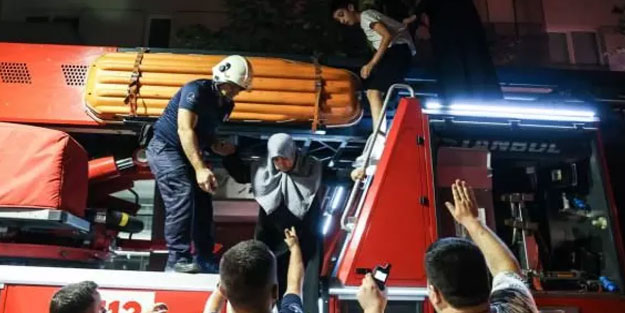Bayrampaşa Kiptaş konutlarında yangın!