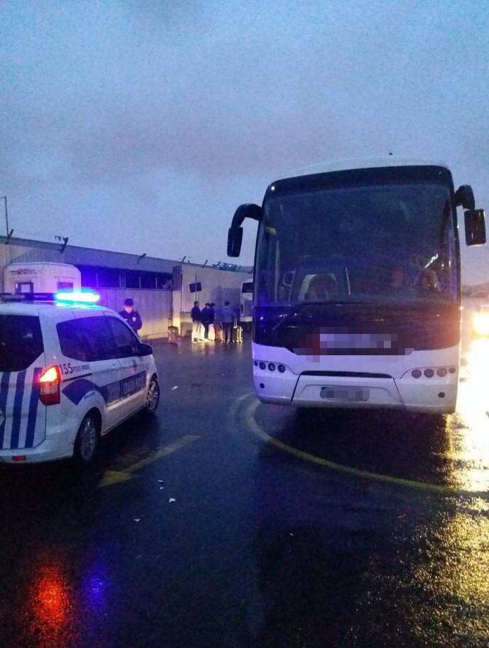 Bayrampaşa’da kaçak yolcu taşıyan şoföre 6 bin 141 TL ceza 
