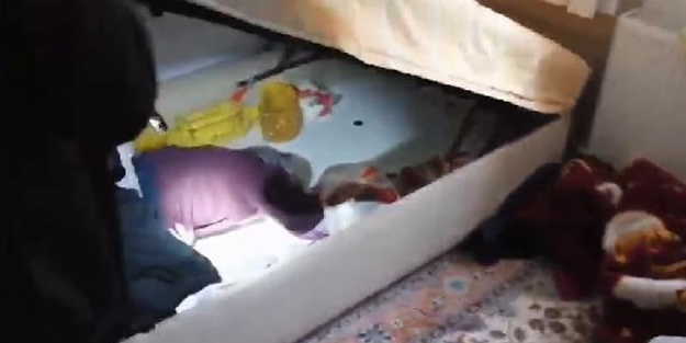Bazanın içinde yakalandı! DAEŞ yöneticisi ağlayarak teslim oldu