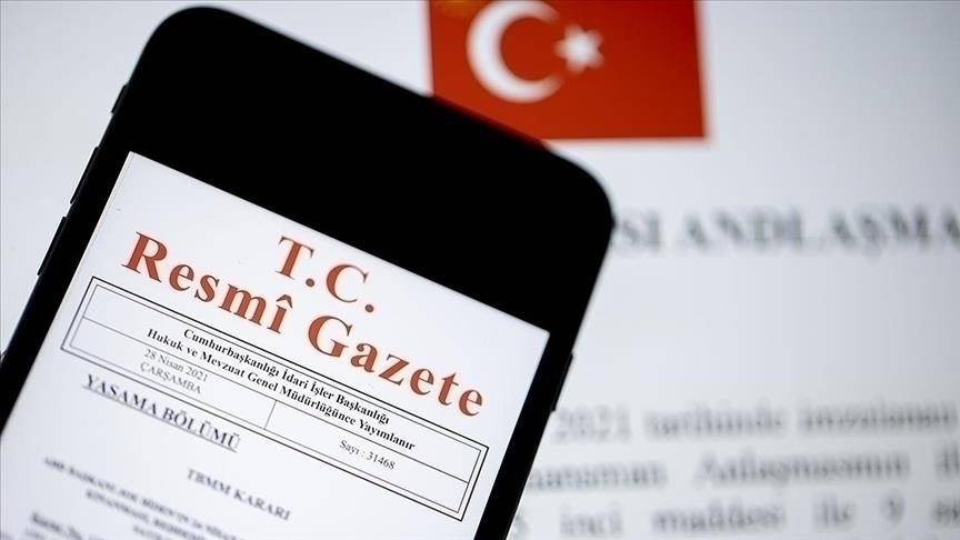 Bazı görevden alma kararları Resmi Gazete'de yayımlandı