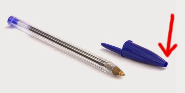 Bazı tükenmez kalemlerin kapakları neden deliklidir?